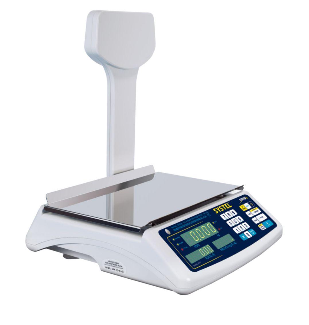 Balanza Electrónica Systel Croma 31kg – Comercial Digital 2