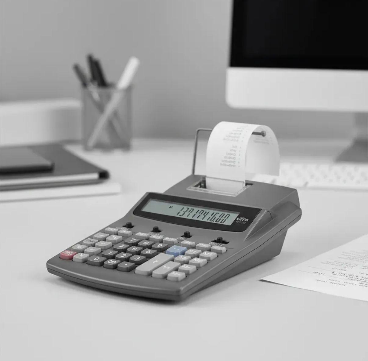 Calculadora Electrónica Cifra PR 255T – 12 Dígitos con Impresor Térmico 3