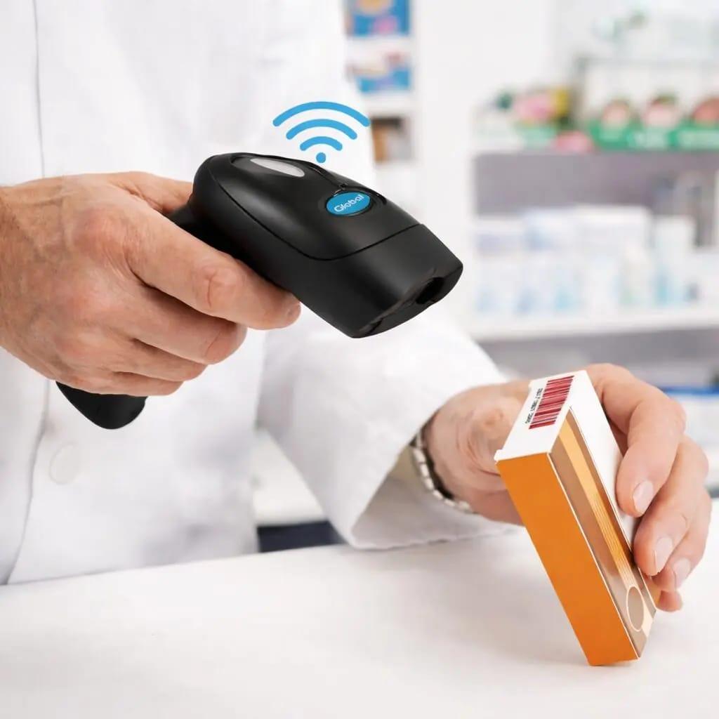Lector de mano Global inalámbrico 2