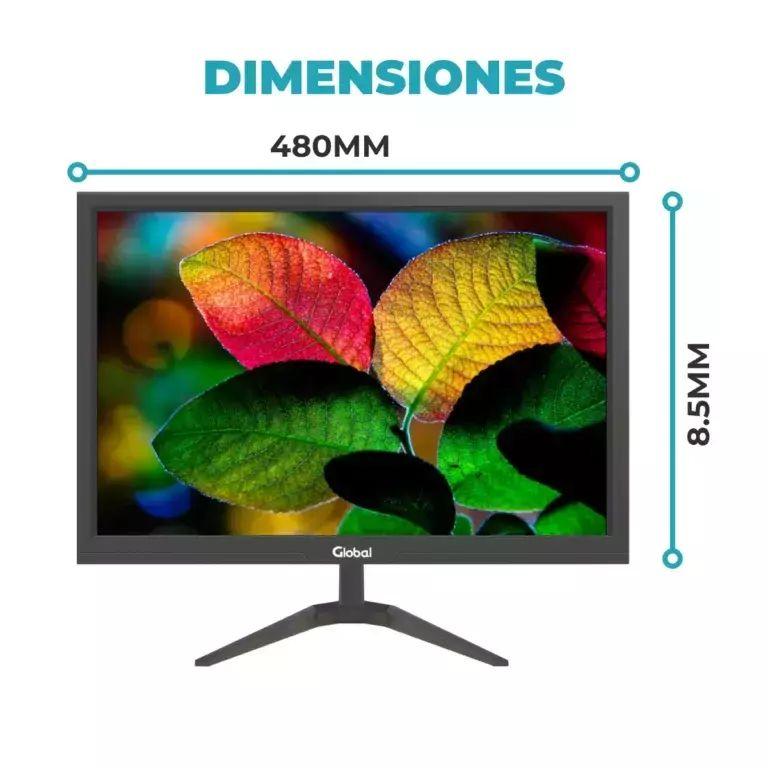 Monitor Global 19” HDMI/VGA 2