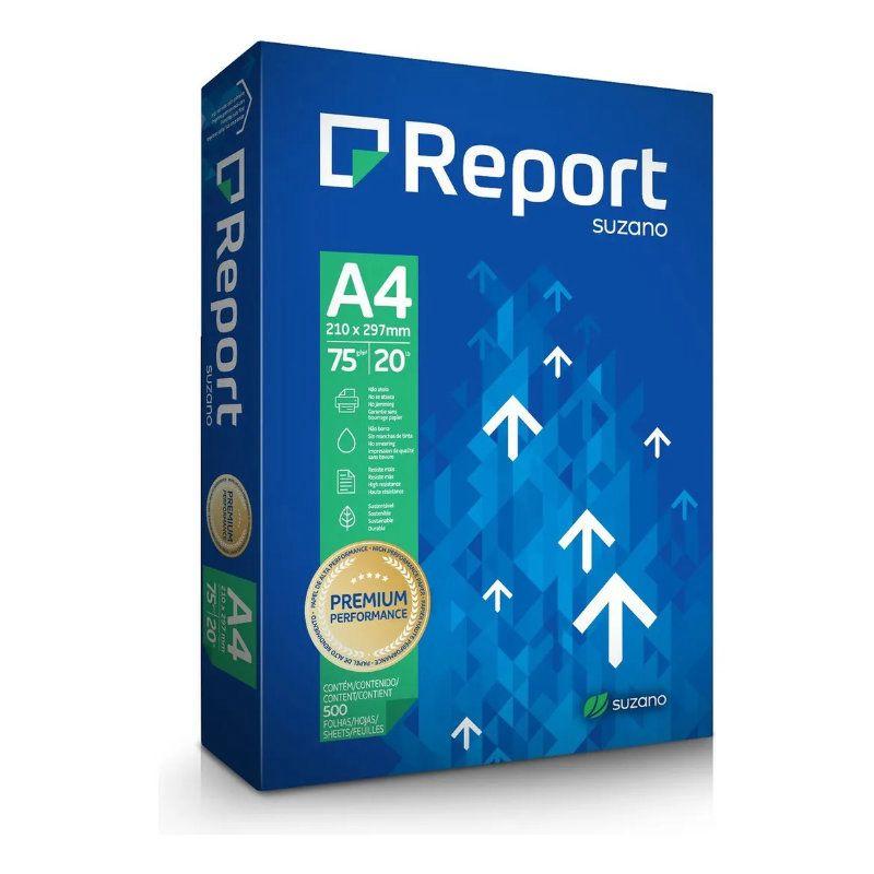 Resma Papel A4 Report Suzano 75g – 500 Hojas 2
