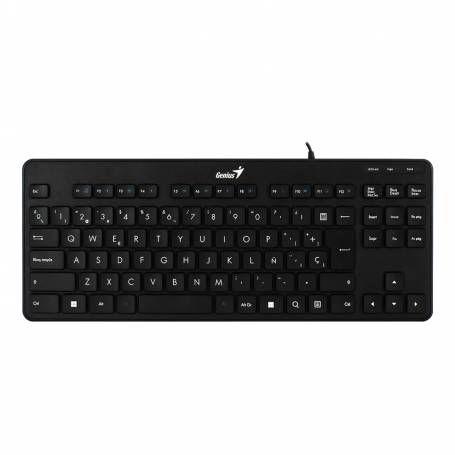 Teclado Genius LuxeMate 110 Multimedia Compacto USB 3