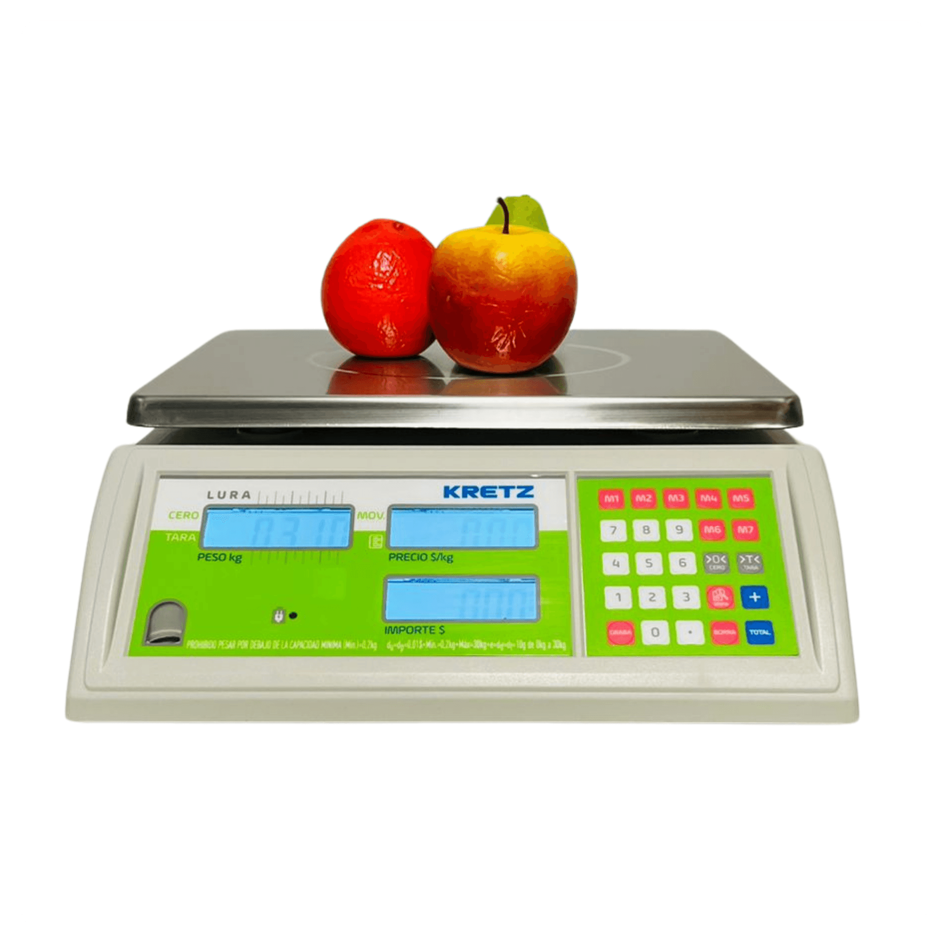 Balanza Kretz Lura 30 Kg con Batería