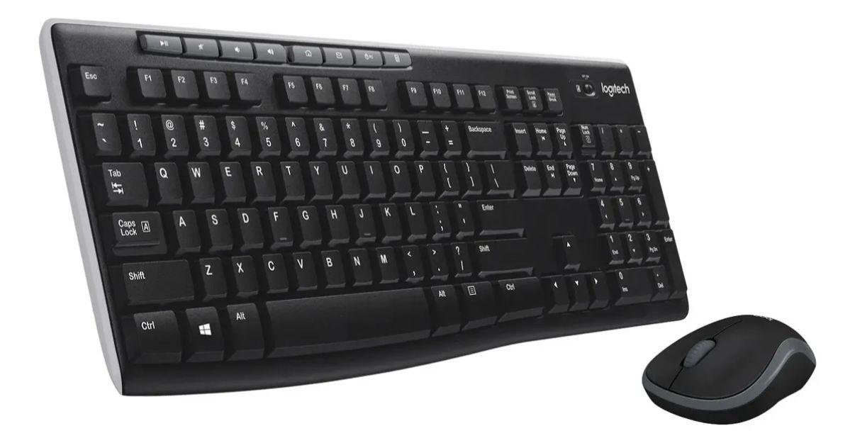 Logitech MK270 – Combo Teclado y Mouse Inalámbrico