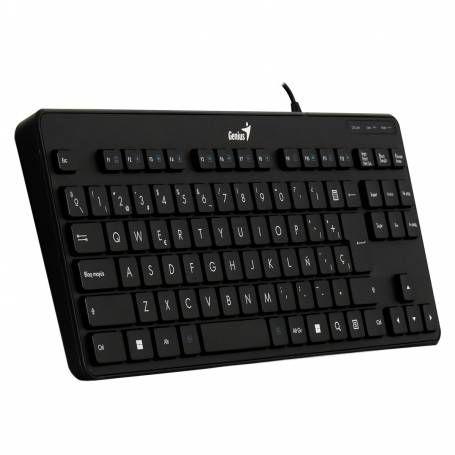 Teclado Genius LuxeMate 110 Multimedia Compacto USB