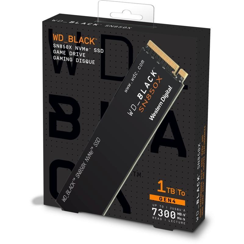 SSD WD_BLACK SN850X 1TB sin disipador